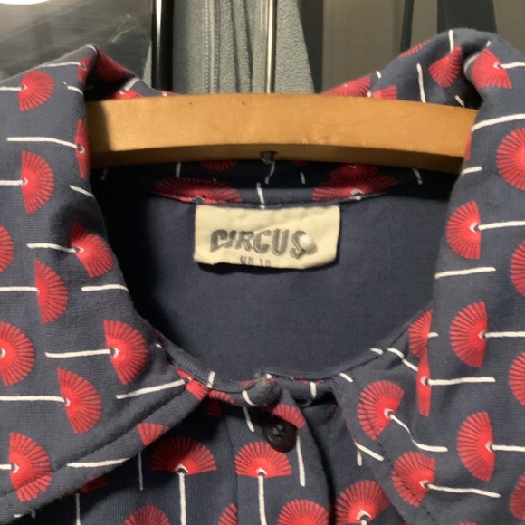 Long sleeve dress in cotton jersey - Picture 2 of 6